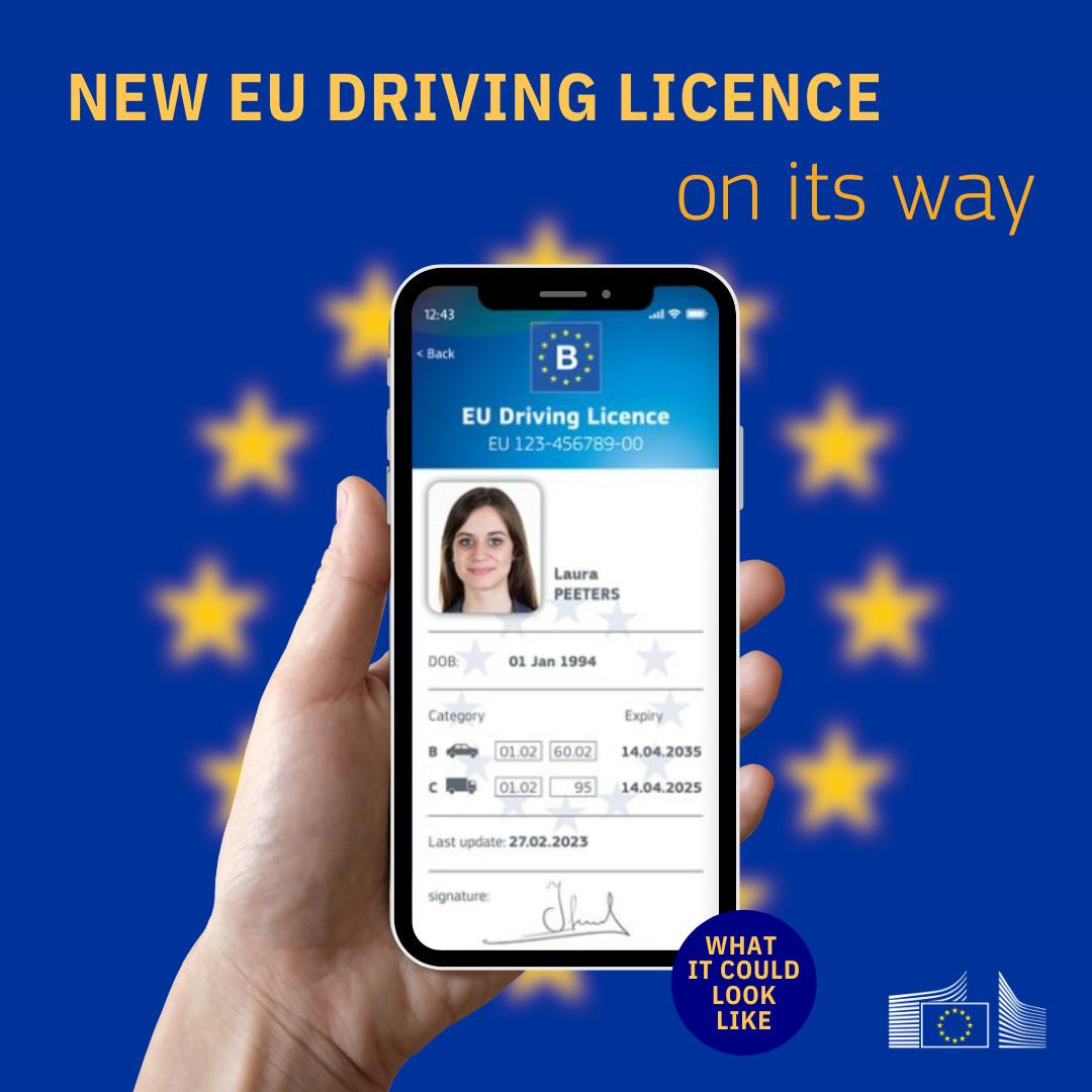 Nyt EU digitalt kørekort